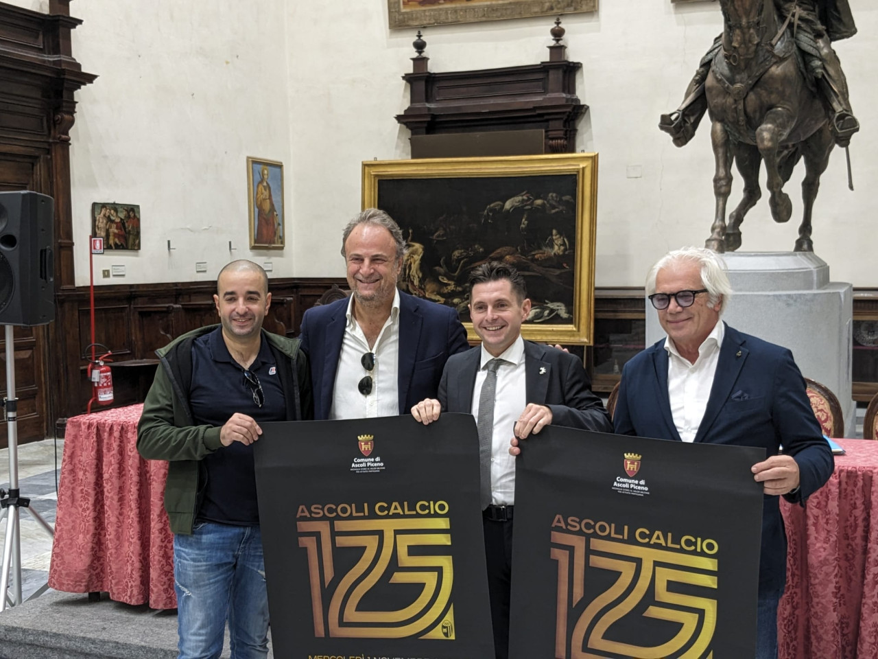 Sul palco del Ventidio Basso i 125 anni dell’Ascoli Calcio: guardare al passato per costruire il futuro
