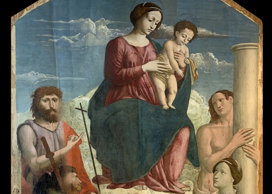 Tavola di Cola dell’Amatrice restaurata con fondi Ancos-Confartigianato