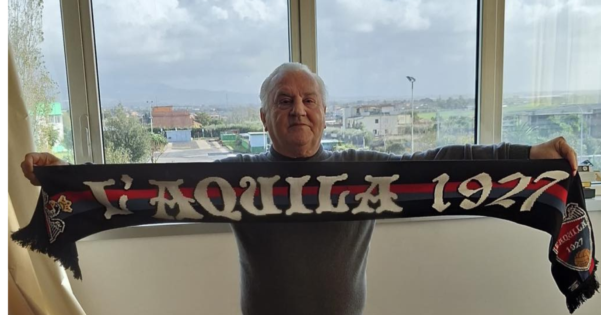 Franco Fedeli si innamora de L’Aquila Calcio: Supermercati Elite “main sponsor” degli abruzzesi