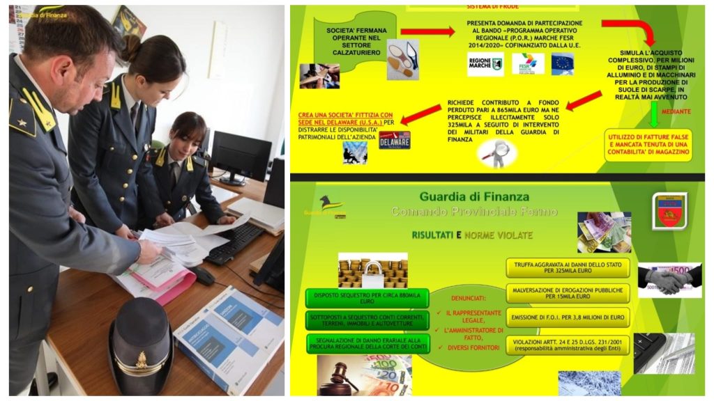 Fatture false per ottenere fondi Ue: raggirata anche la Regione, denunce e sequestri della Finanza (Video)