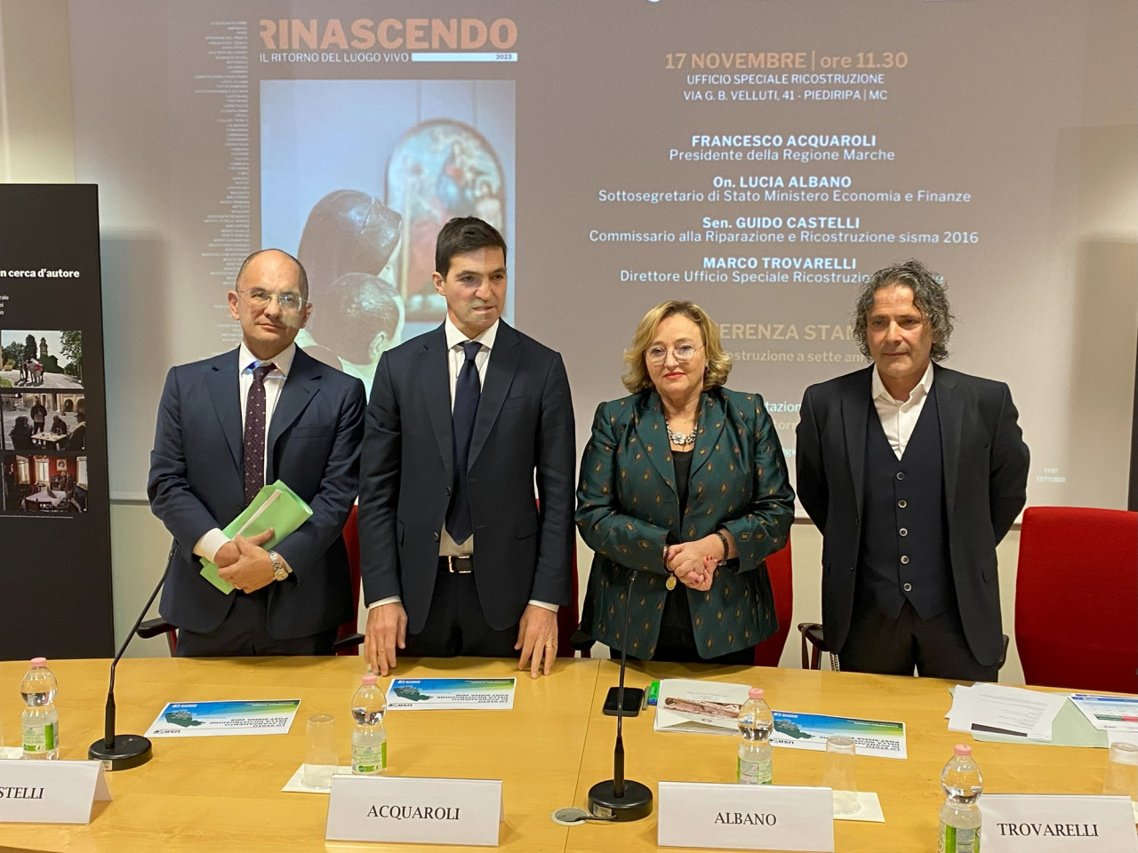 La Ricostruzione prova a mettere il turbo dopo sette anni in apnea: «Erogato un miliardo nel 2023» <span> (Le foto)