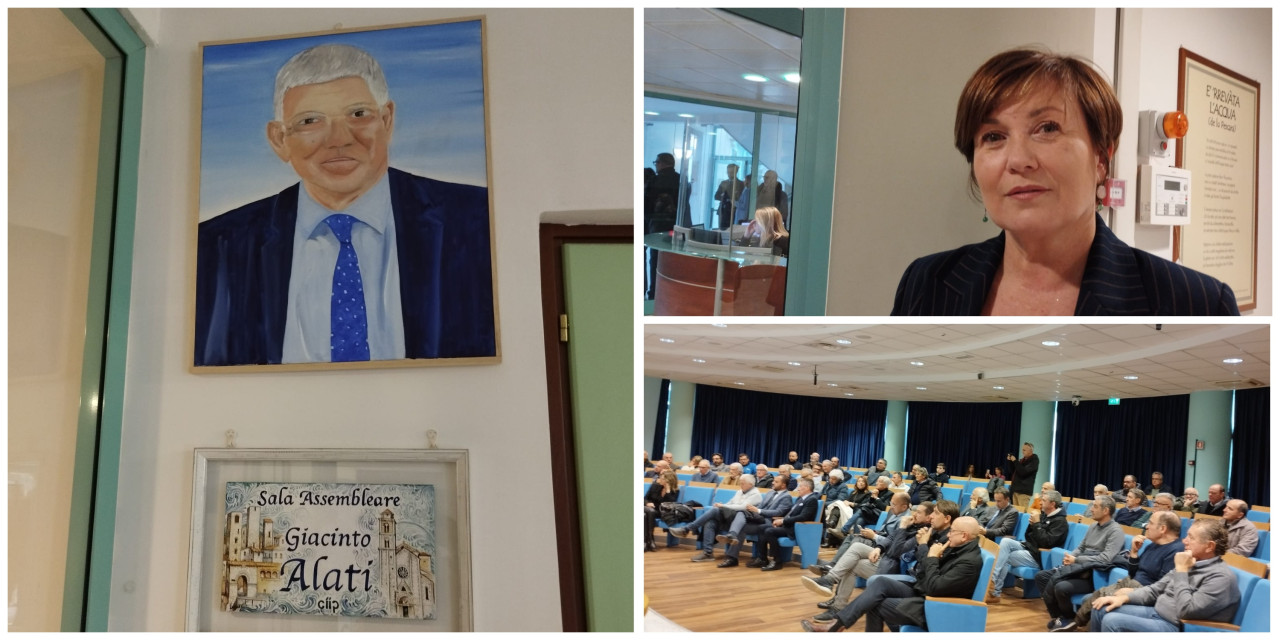 Maddalena Ciancaleoni nuovo presidente Ciip ed il nome di Pino Alati risuonerà nella sala a lui dedicata <span> (Foto e video)