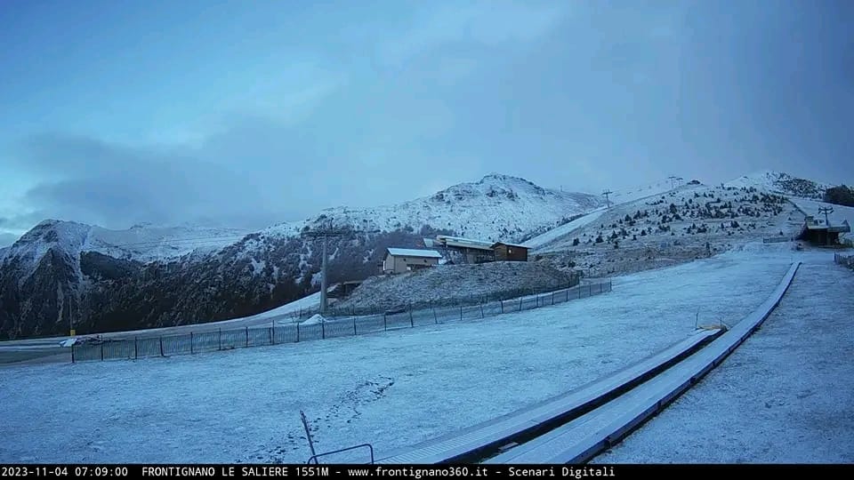 Sui Monti Sibillini compare la prima neve