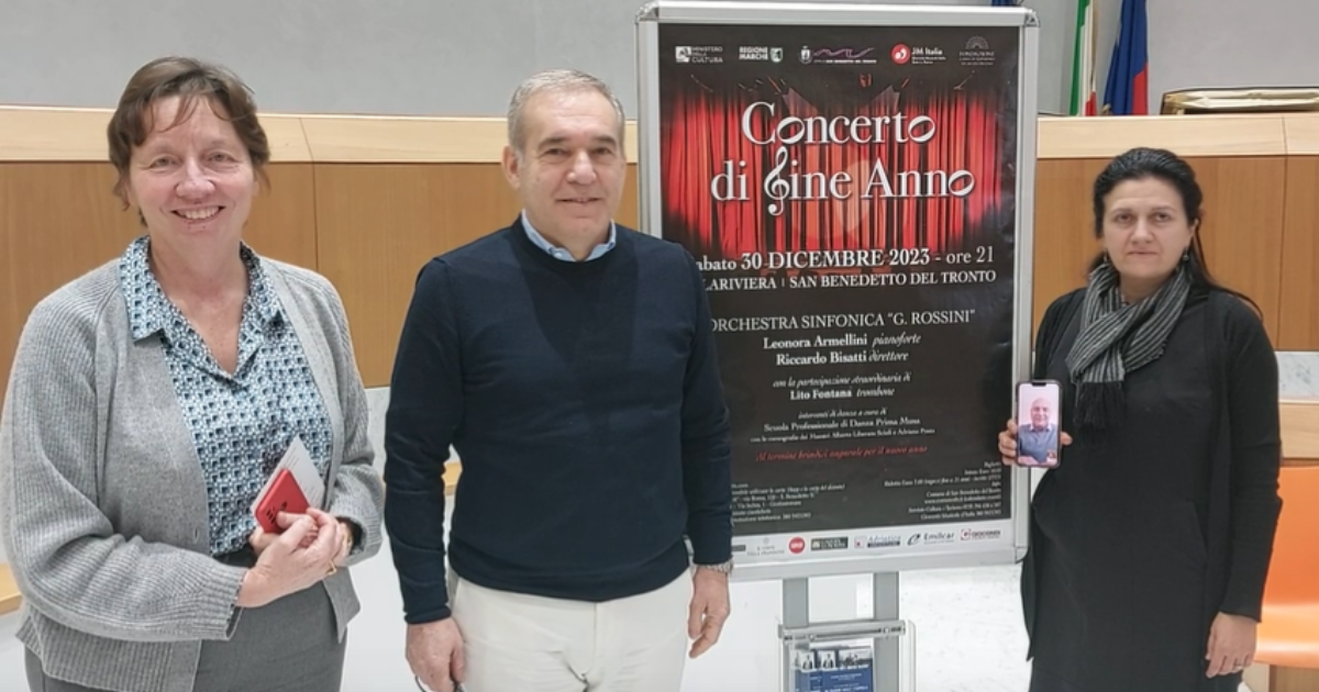 Concerto di fine anno con l’Orchestra Rossini e Lito Fontana, tra Piazzolla, Brahms e Ravel