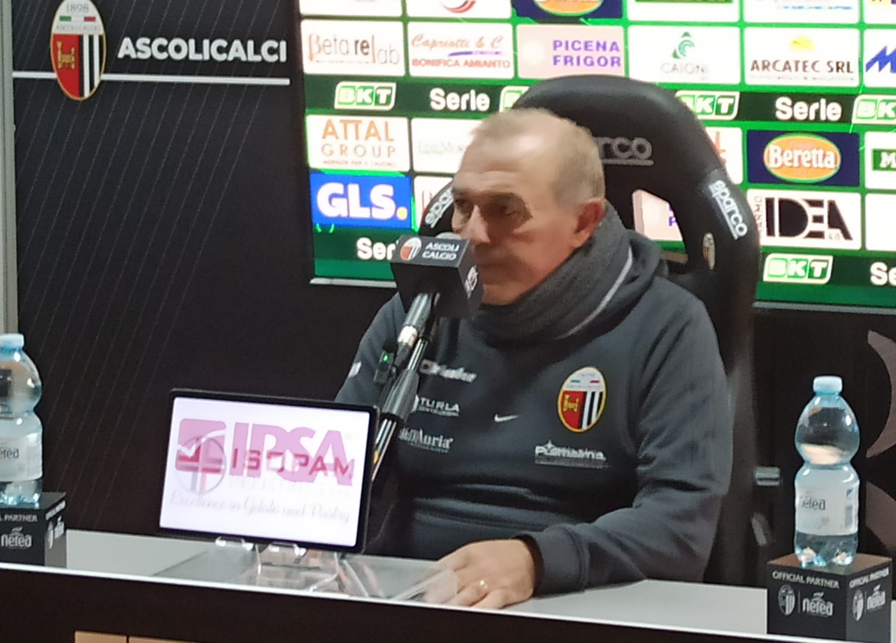 Ascoli-Spezia, Castori: «La sconfitta è immeritata, siamo in emergenza totale»