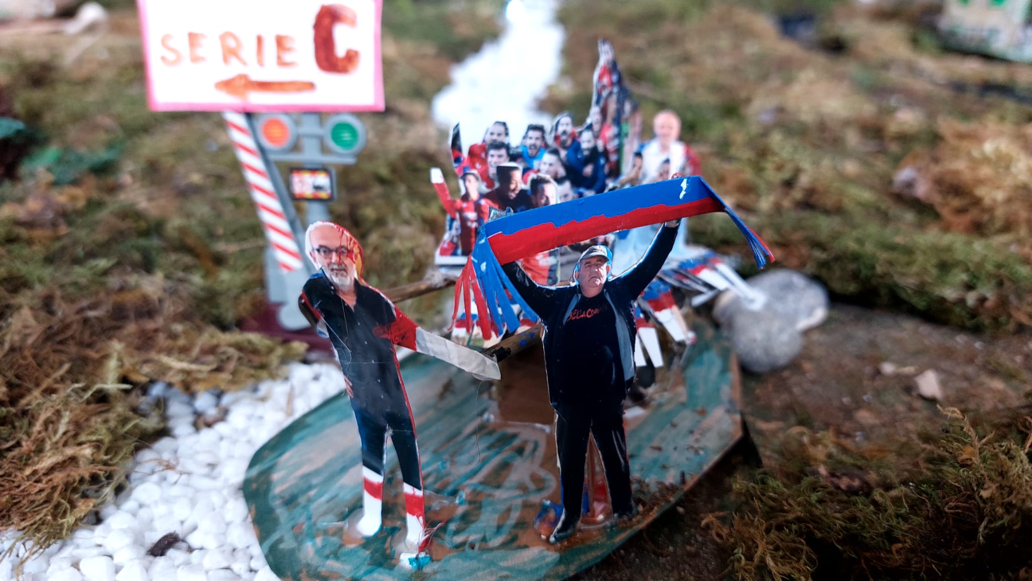 Nel Presepe Sambenedettese di Prichiò c’è anche la Samb di Massi: direzione Serie C <span> (Foto)