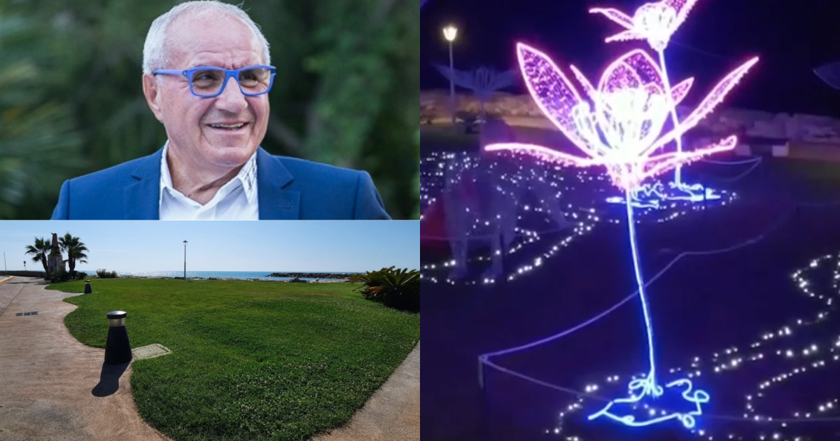 Dalla “Fainplast” installazioni artistiche luminose per il Natale 2023 al Giardino “Nuttate de Lune”