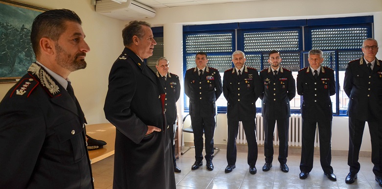 Carabinieri, gli auguri di Natale del generale Salvatore Cagnazzo