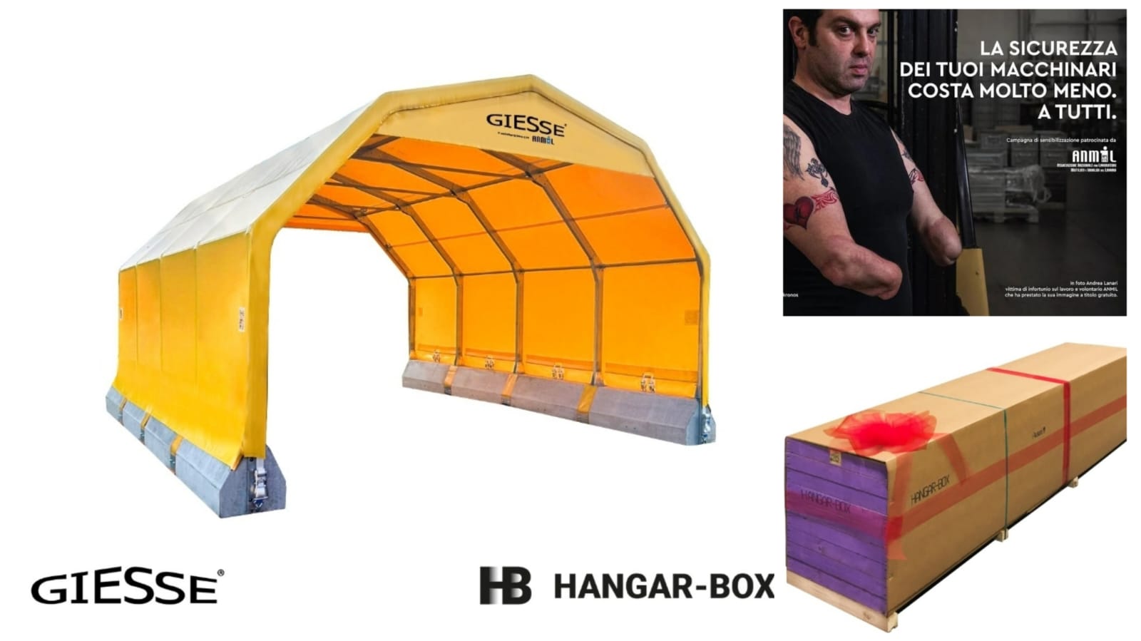 Solidarietà in azione: Giesse Logistica dona un Hangar-Box alla Croce Verde di Castelfidardo