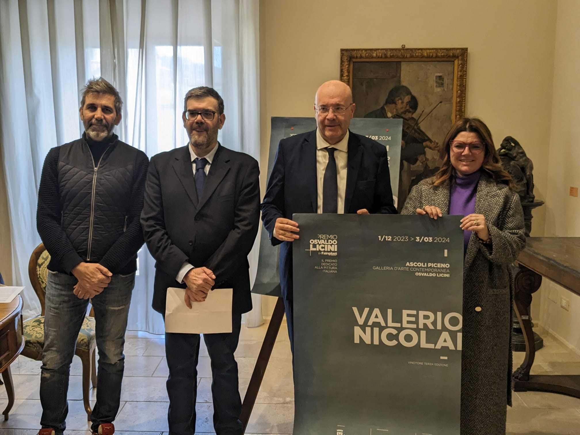 Premio Osvaldo Licini by Fainplast, la mostra di Valerio Nicolai chiude un’edizione ricca di soddisfazioni <span> (Video)