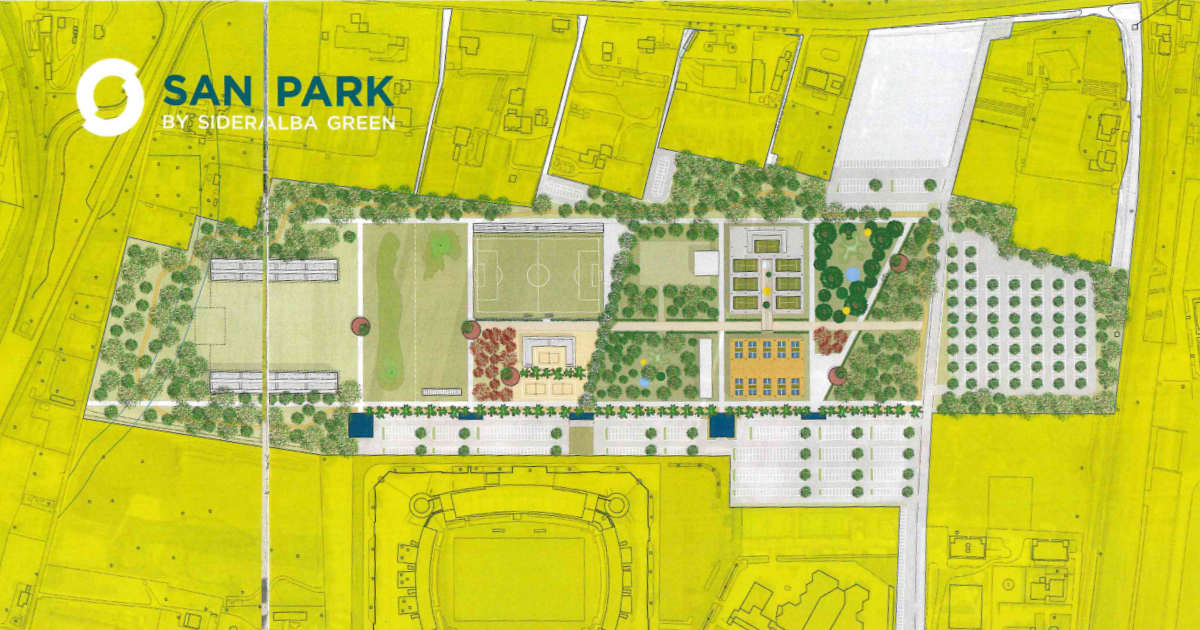 “San Park”, questo è il progetto: ma Rapullino chiede una modifica burocratica per poter iniziare subito