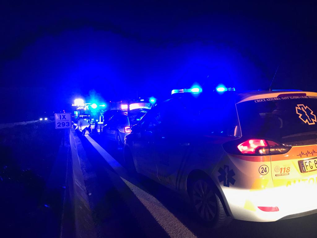 Incidente in A14 tra Pedaso e Porto San Giorgio: tre persone al Pronto Soccorso