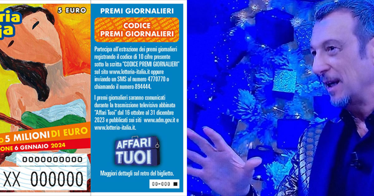 Lotteria Italia, ecco tutti i premi: un solo biglietto vincente nelle Marche
