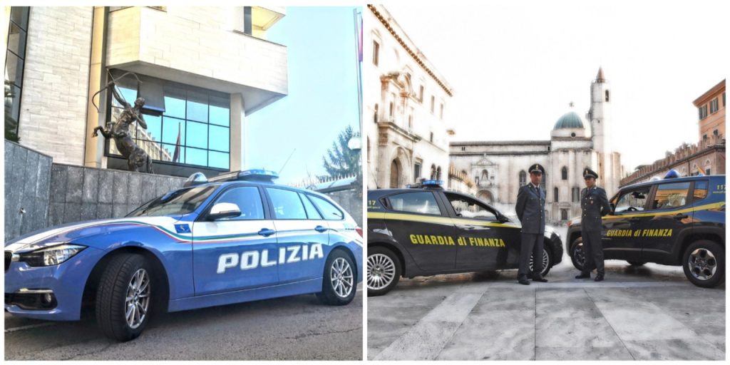 Ricambi d’auto rubati, giro di 6 milioni di euro: venivano stoccati in un deposito di Ascoli, ma Polizia e Finanza sgominano la banda e denunciano tre persone <span> (Video e foto)