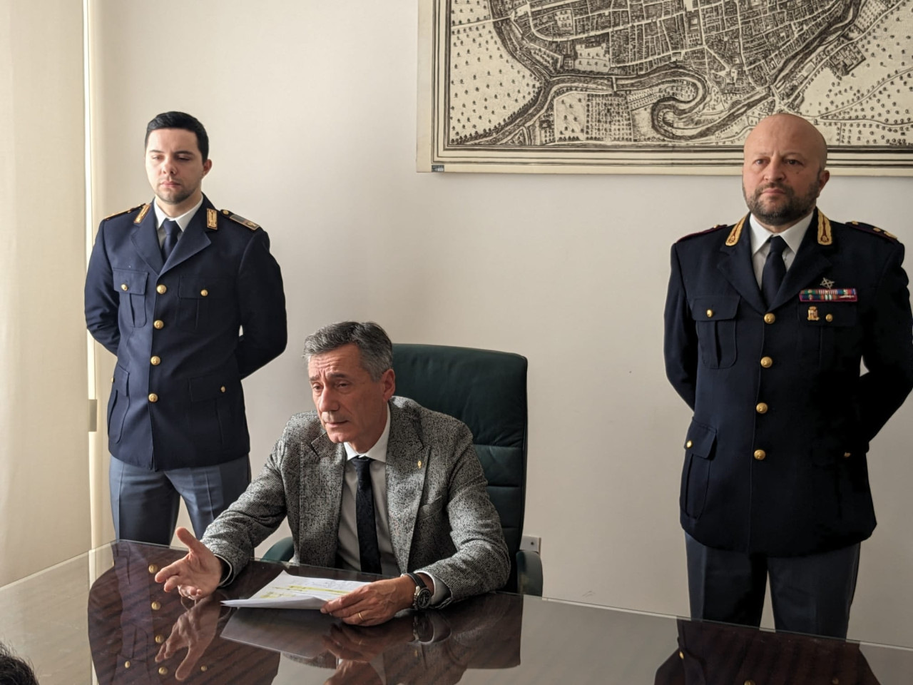 Reati in calo nel 2023 del Piceno, il bilancio del questore Simonelli: «Grande attenzione alla prevenzione»