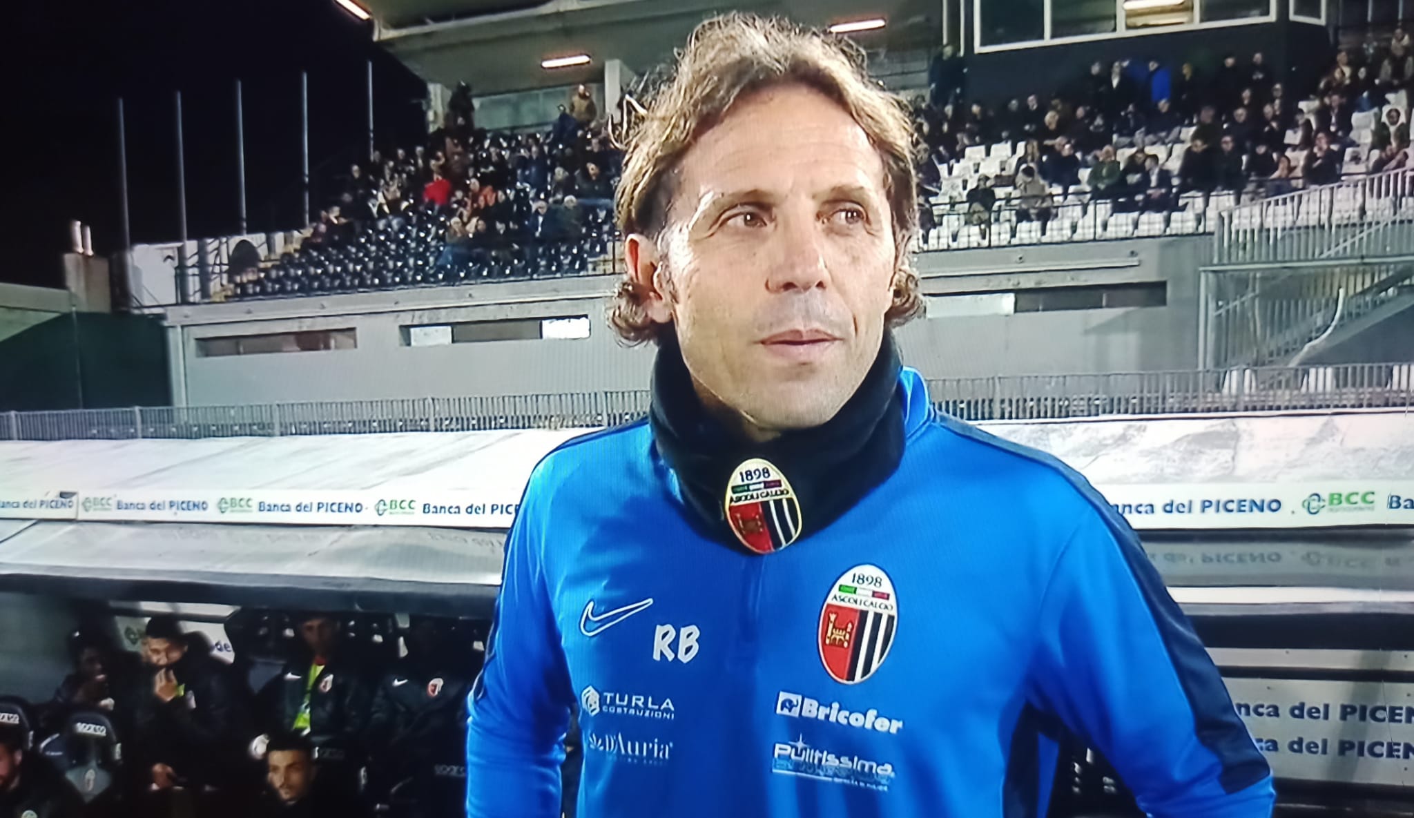 Ascoli-Brescia, Bocchini: «Su Dickmann bisognava fare fallo, ci è stato negato un rigore su D’Uffizi»