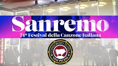 Consorzio Vini Piceni a Sanremo, padroni della tavola al “Villaggio del Festival”