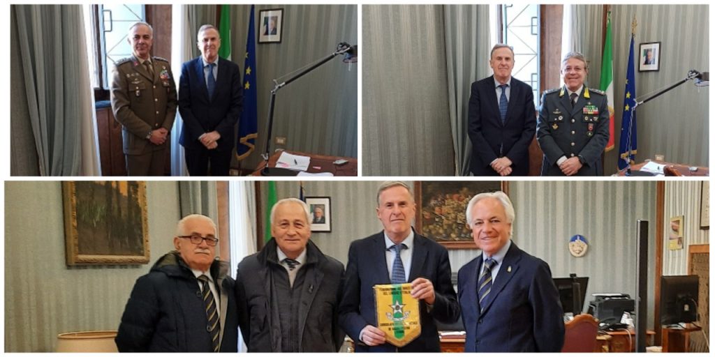 Il prefetto incontra Esercito, Guardia di Finanza e Maestri del Lavoro