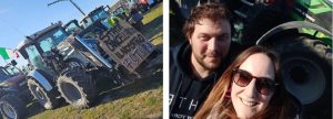 La protesta dei trattori arriva nel Piceno: «Il grido di dolore di noi agricoltori» <span> (Video e foto) </span>