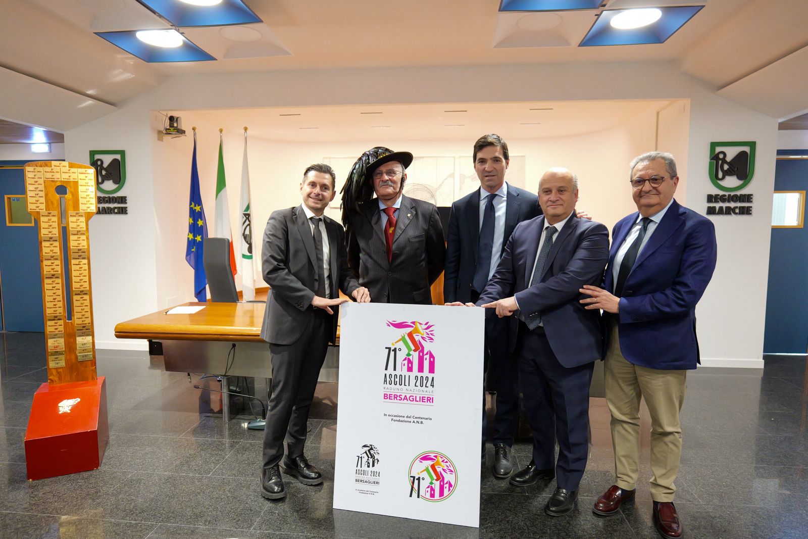 Sale l’attesa per il Raduno dei Bersaglieri ad Ascoli: «Occasione unica per far conoscere le nostre bellezze»