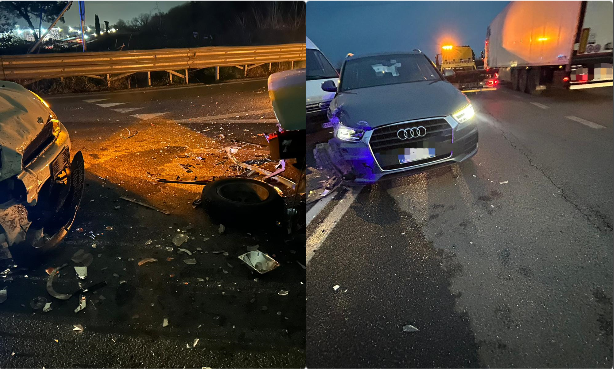 Un tamponamento ed uno scontro frontale: due incidenti in serata ad Ascoli e Castel di Lama <span> (Foto)