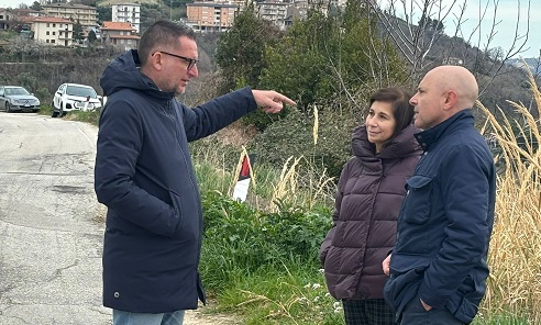 Valdaso, sopralluoghi sulle strade “Valmenocchia” e “Montevarmine”