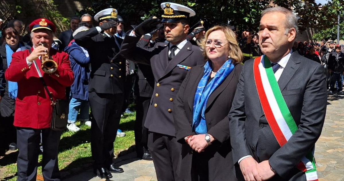 San Benedetto onora la Liberazione, tra Inno d’Italia e “Bella Ciao” <span> (Foto e Video)
