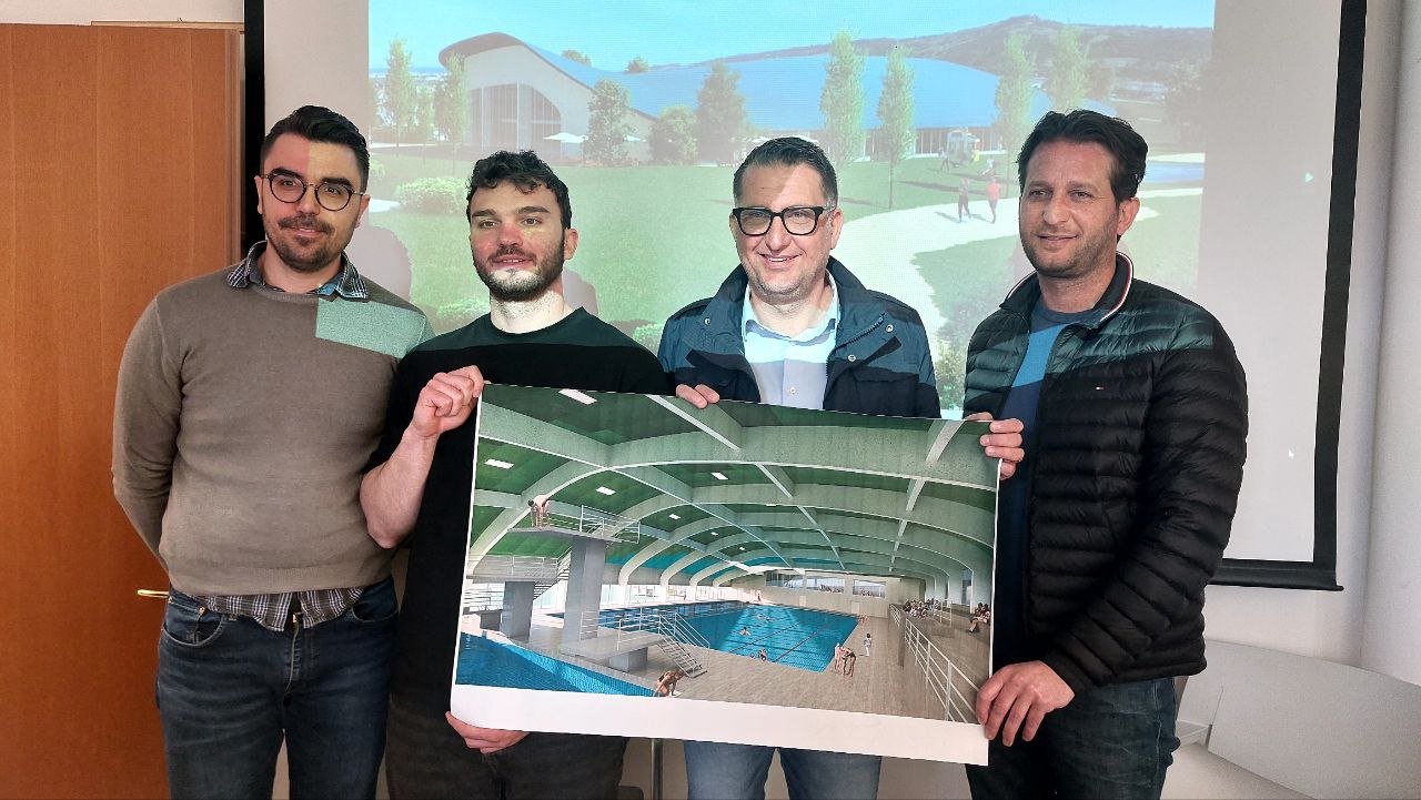 Monteprandone pensa alla nuova piscina: «Nuoto, tuffi e pallanuoto in una Cittadella dello Sport»