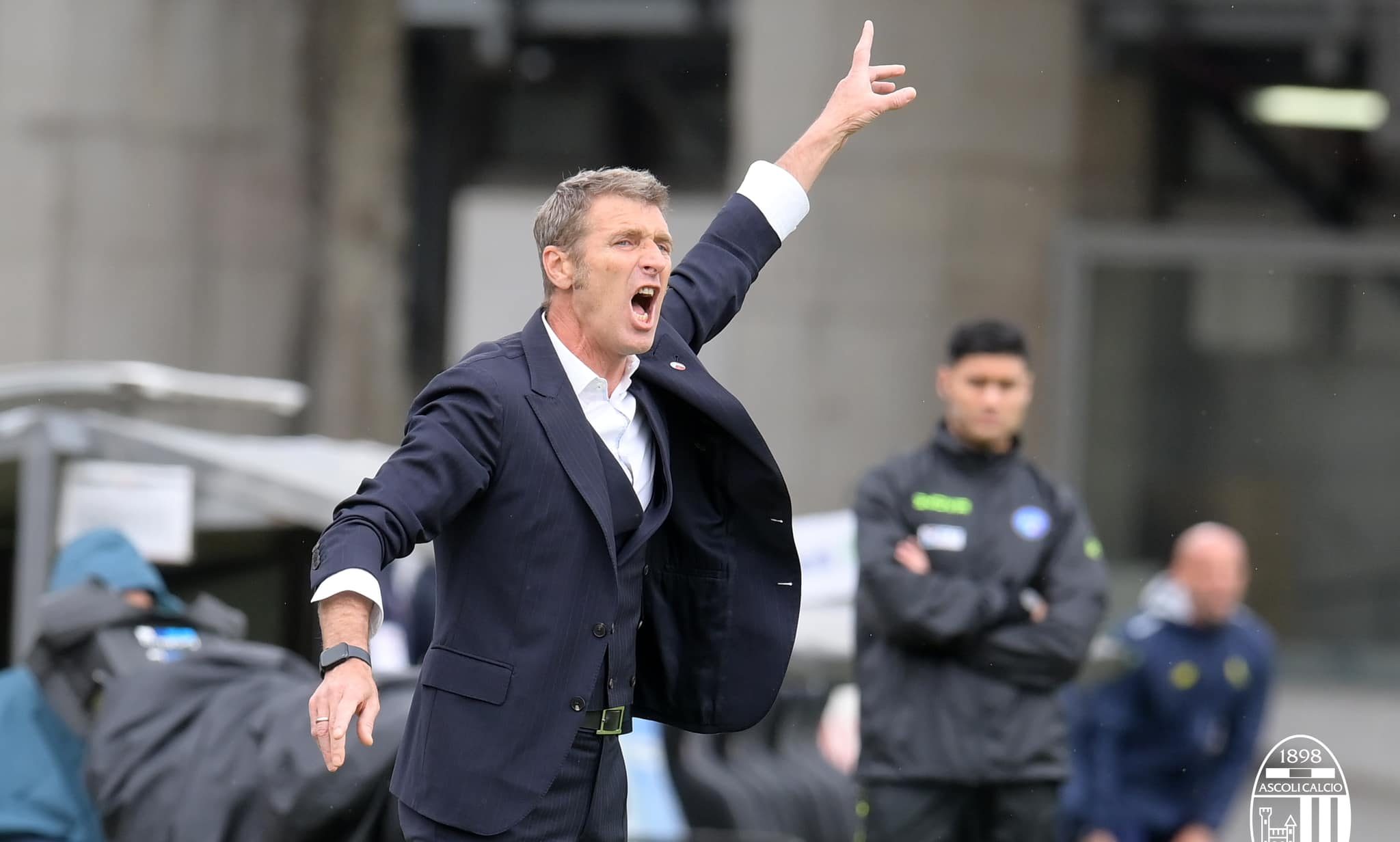 Palermo-Ascoli, Carrera: «Il pari tiene vive le speranze, dobbiamo vincere e poi aspettare»