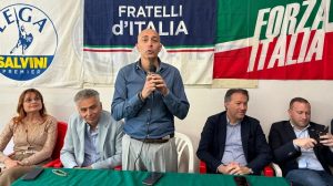 Verso il voto: per il centrodestra a Folignano sarà Peppe Paci l’avversario di Matteo Terrani <span> (Video)