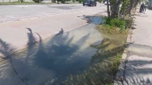 Fontanella perde acqua da giorni, arriva l’intervento riparatorio dopo il nostro articolo <span> (Video) </span>