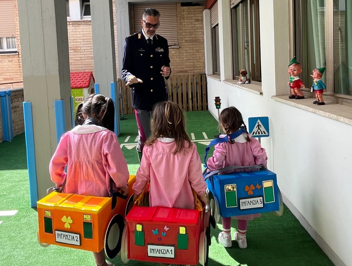 “Sicuri sulla strada”: la Polizia stradale a scuola