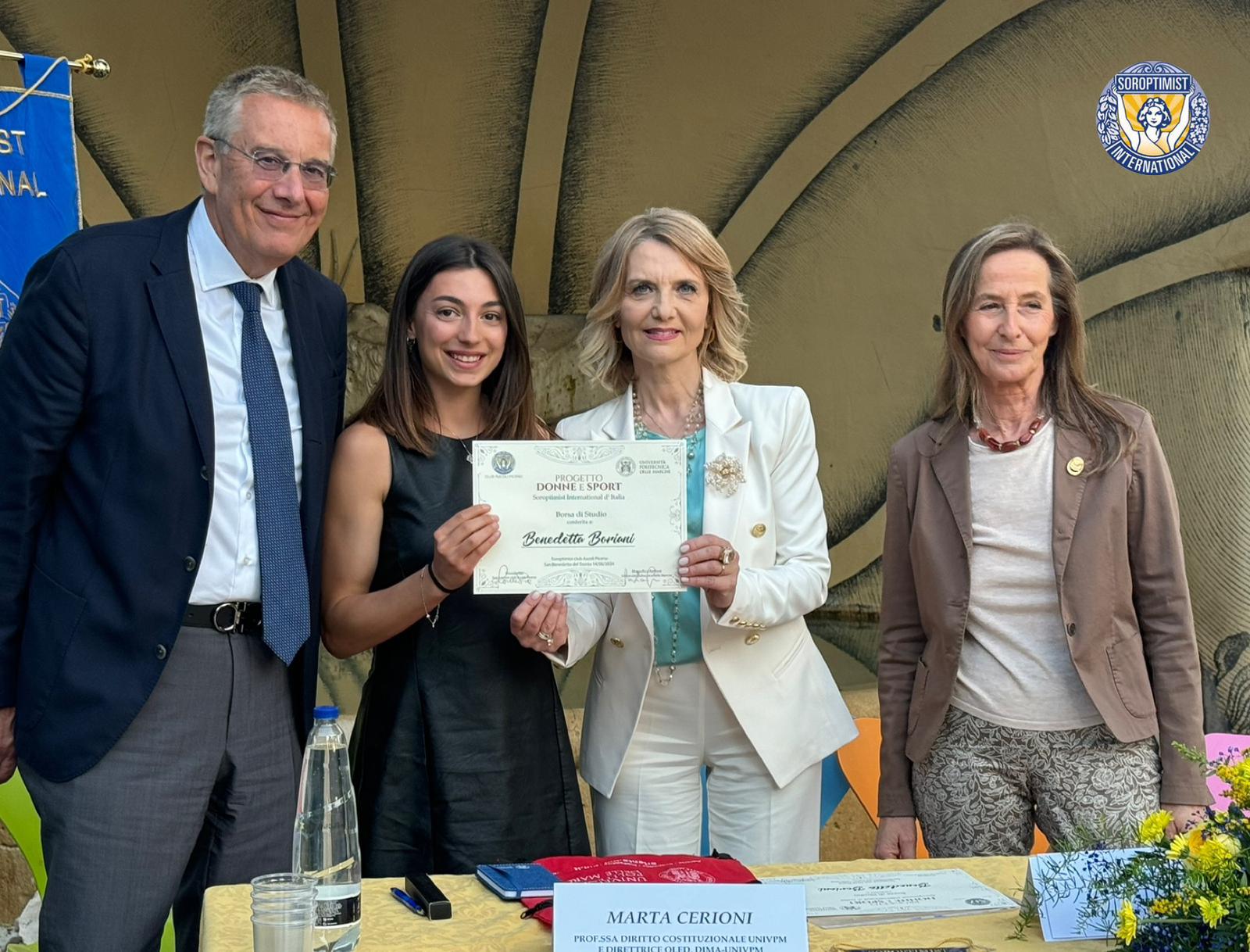 Il Soroptimist promuove l’uguaglianza di genere sportivo