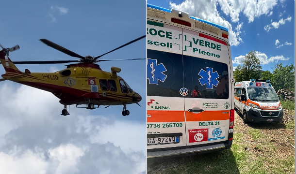 Cade da un ciliegio e fa un volo di oltre 6 metri: 77enne a Torrette con “Icaro”