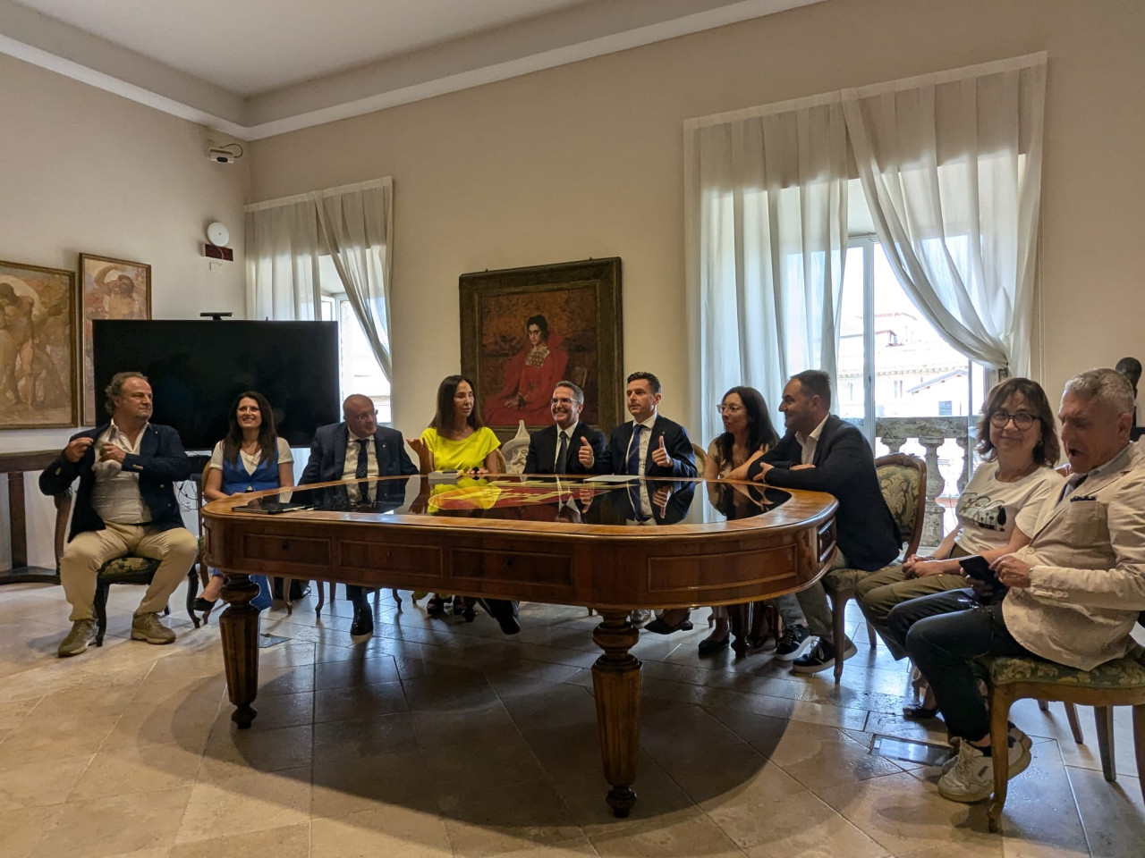 Scocca l’ora del debutto per la nuova giunta Fioravanti