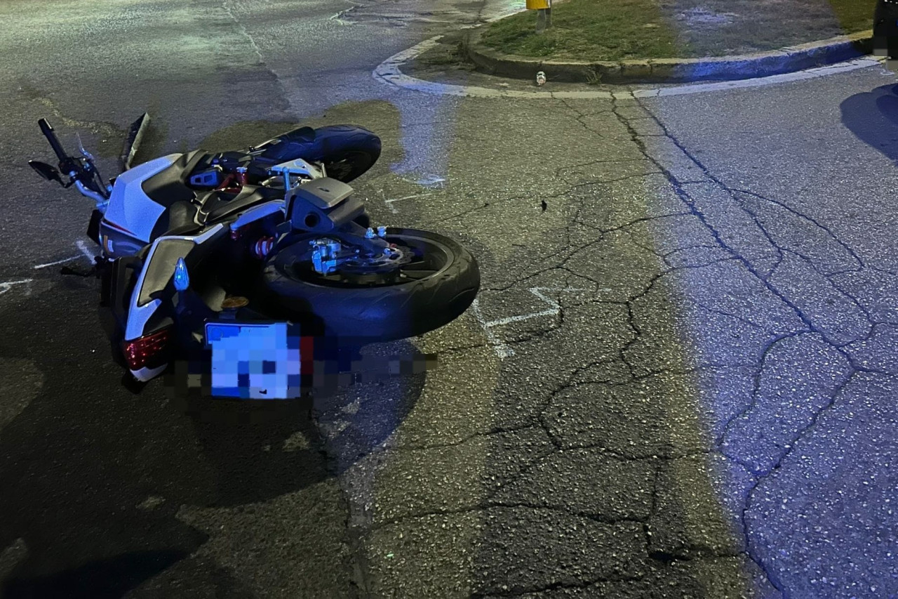 Scontro tra auto e moto a Villa Pigna: coppia al Pronto Soccorso