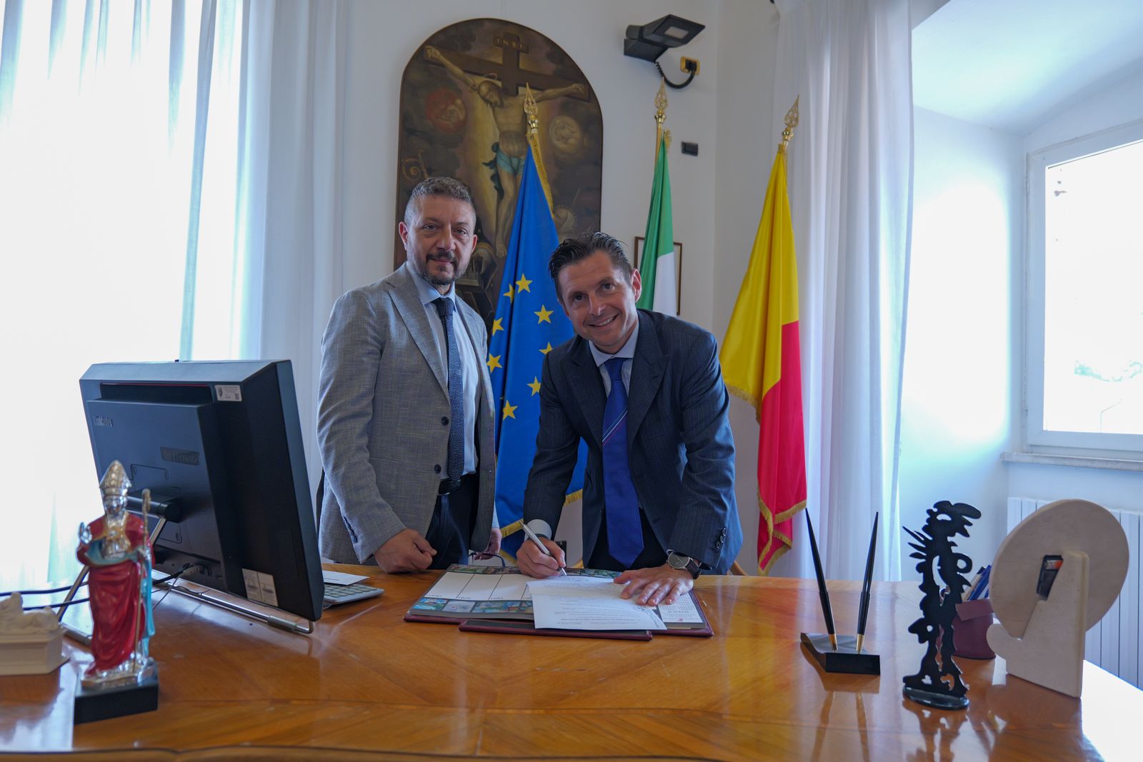 Fioravanti sindaco, ora c’è la firma sulla nomina: «Ripagheremo con i fatti la fiducia dei cittadini»