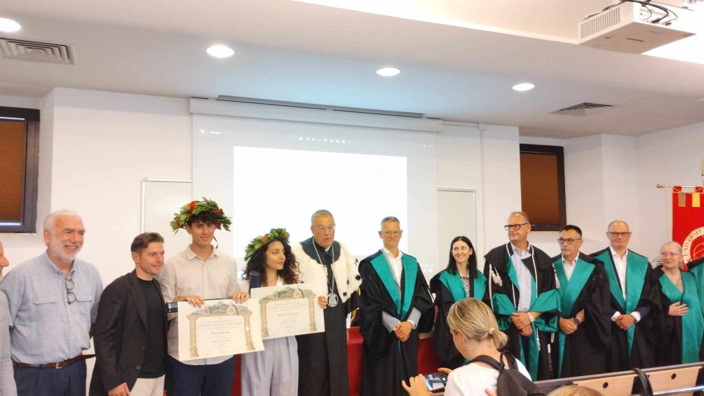Prime lauree per Sistemi Agricoli Innovativi, il rettore Gregori: «Presto un corso magistrale sul paesaggio» <span> (Video e foto) </span>