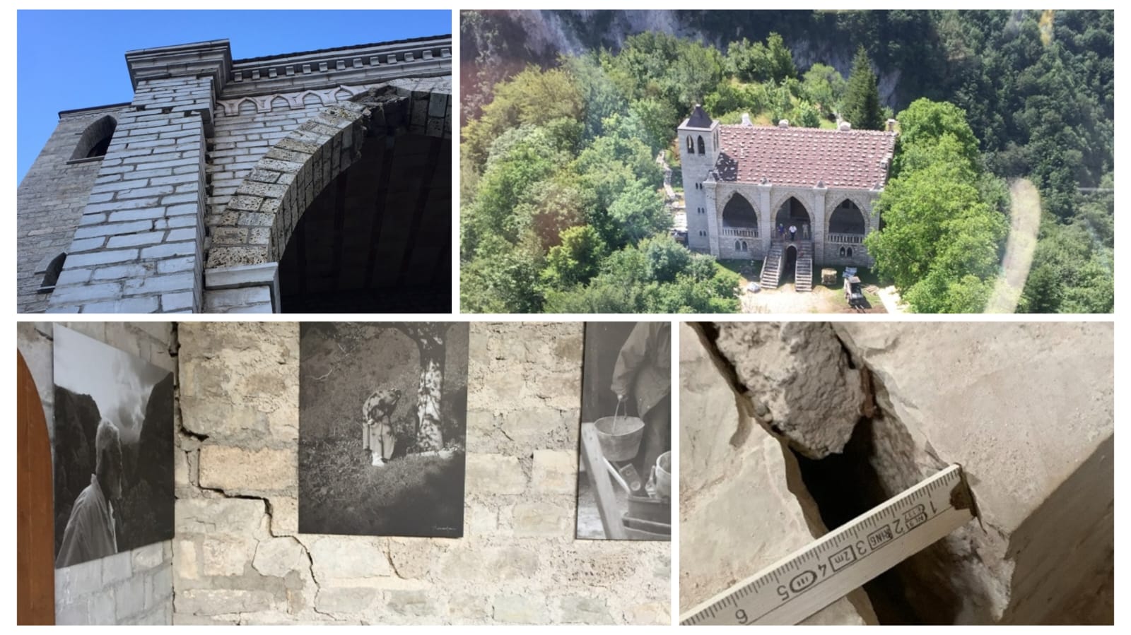 Eremo di San Leonardo, dalle ferite del sisma all’iter per il consolidamento: il punto dell’Arcidiocesi