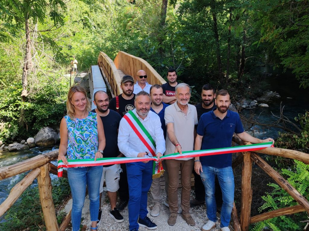 Acquasanta si gode la passeggiata fluviale fra le Terme e “lu Vurghe” <span> (Video e foto) </span>