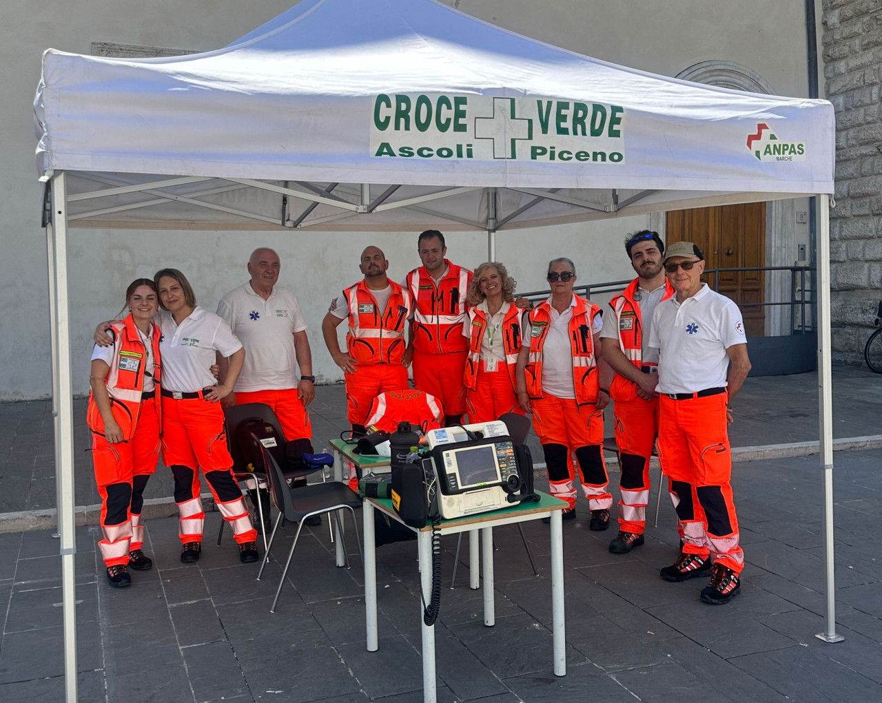 Festa di Sant’Emidio, in piazza Arringo anche i volontari della Croce Verde