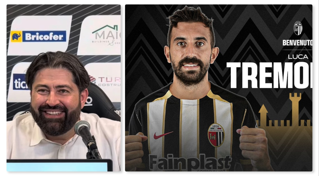 Ascoli, tutti i movimenti del calciomercato: è Tremolada l’ultimo colpo in entrata