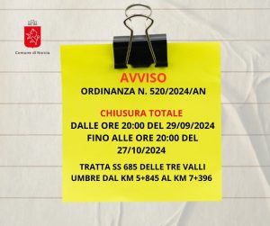 Chiusa un mese per lavori la “Tre Valli Umbre” fra Arquata e Norcia Chiusa un mese per lavori la “Tre Valli Umbre” fra Arquata e Norcia