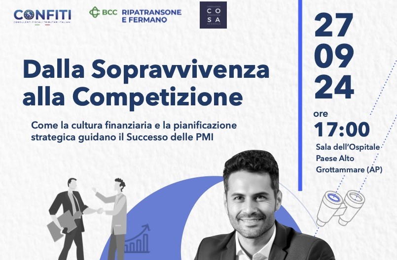 “Dalla Sopravvivenza alla Competizione”, convegno CON.FI.TI. a Grottammare