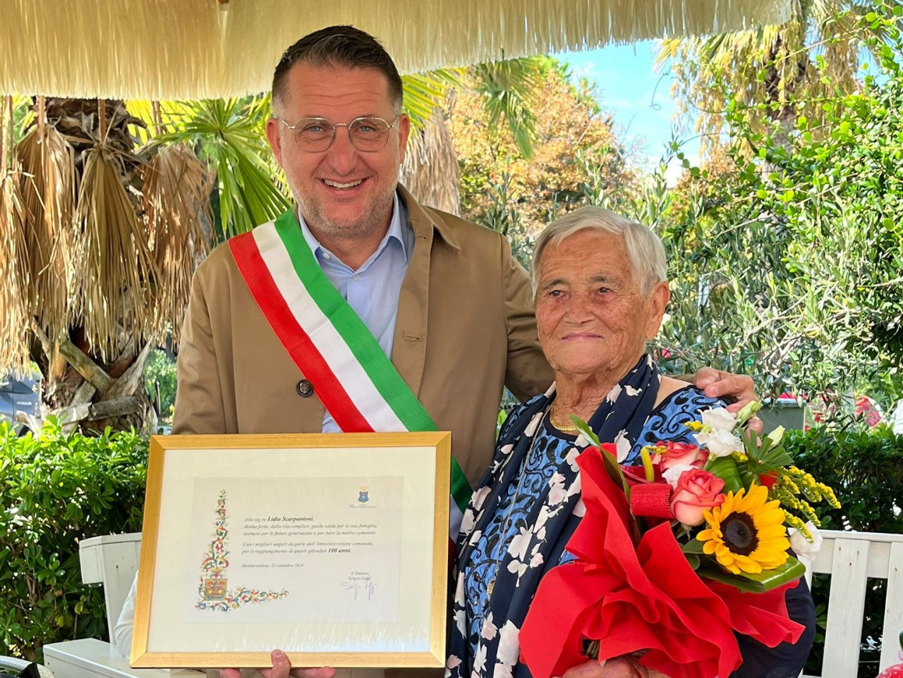 Lidia Scarpantoni, traguardo speciale: 100 anni