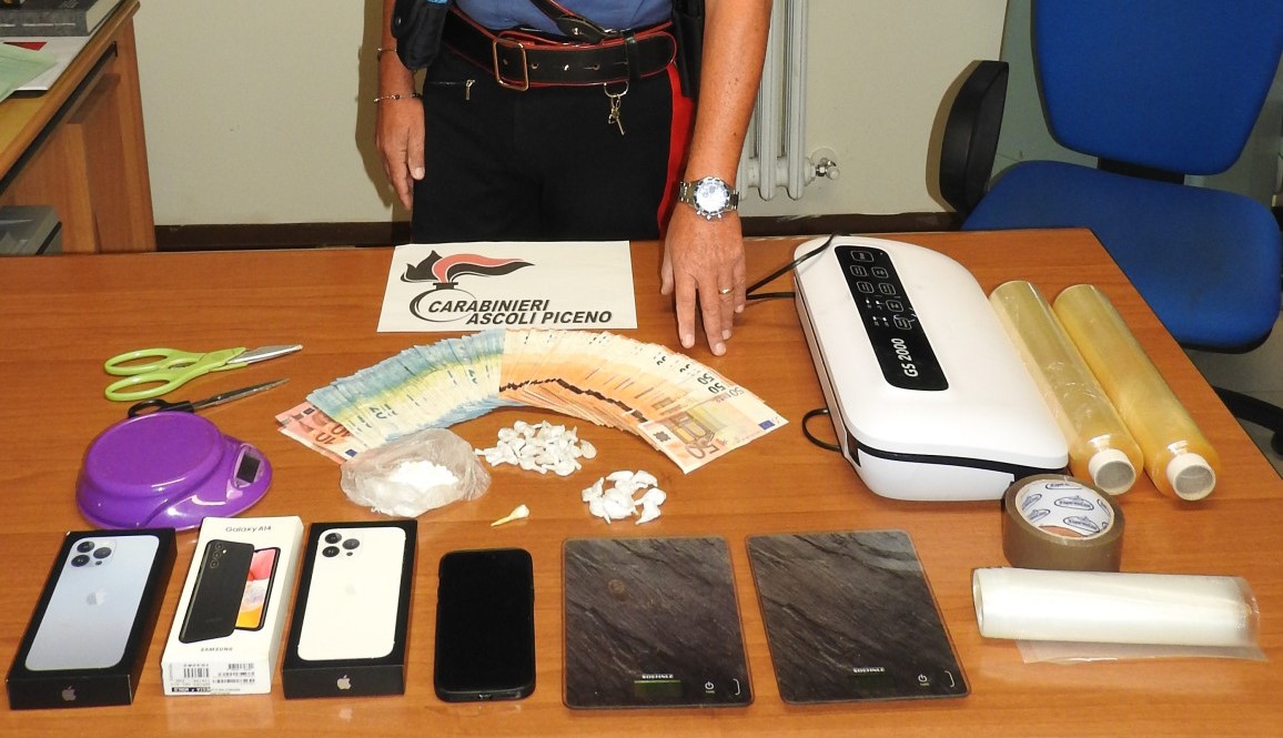 Stroncato traffico di cocaina fra le province di Ascoli e Teramo