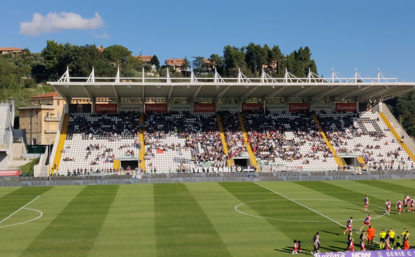 Inno non diffuso prima di Ascoli-Rimini, il club assicura che tornerà a risuonare dal match col Pescara