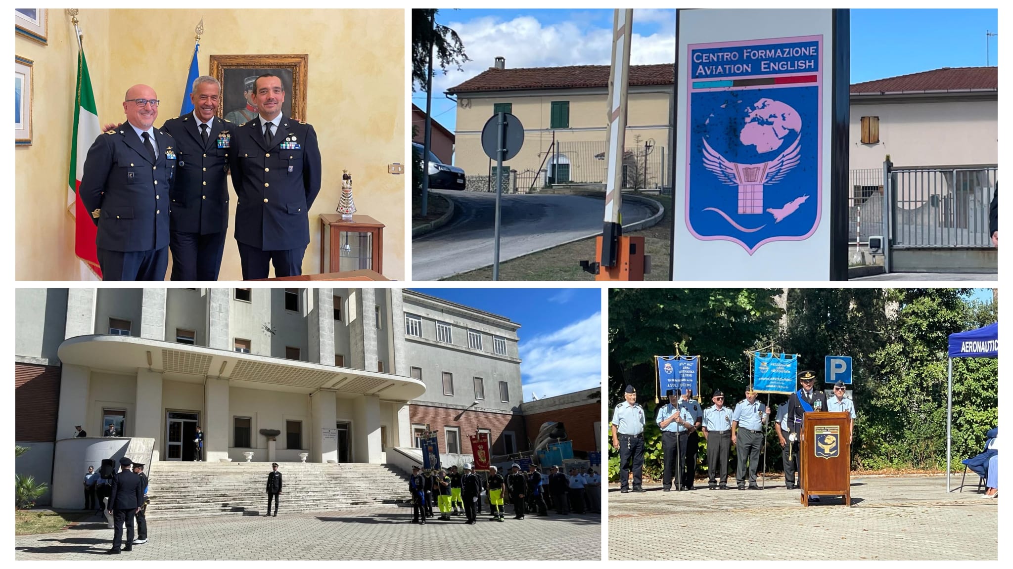 Cerimonia di avvicendamento al Comando del Centro di Formazione dell’Aeronautica Militare di Loreto</span>