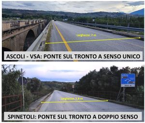 Ponte sull’Ancaranese, Bochicchio: «Doppio senso nella parte in cemento, in 7 metri si può fare»