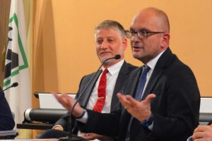 Sisma, le parole del ministro Giuli: «Appassionato interesse per l’Appennino centrale» Sisma, le parole del ministro Giuli: «Appassionato interesse per l’Appennino centrale»